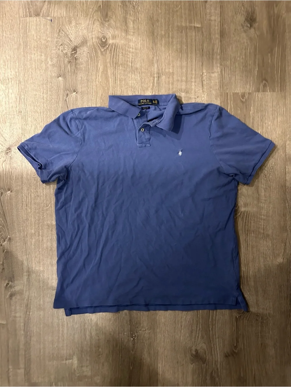 Ralph Lauren Polo Shirt in Blue with White Pony XL